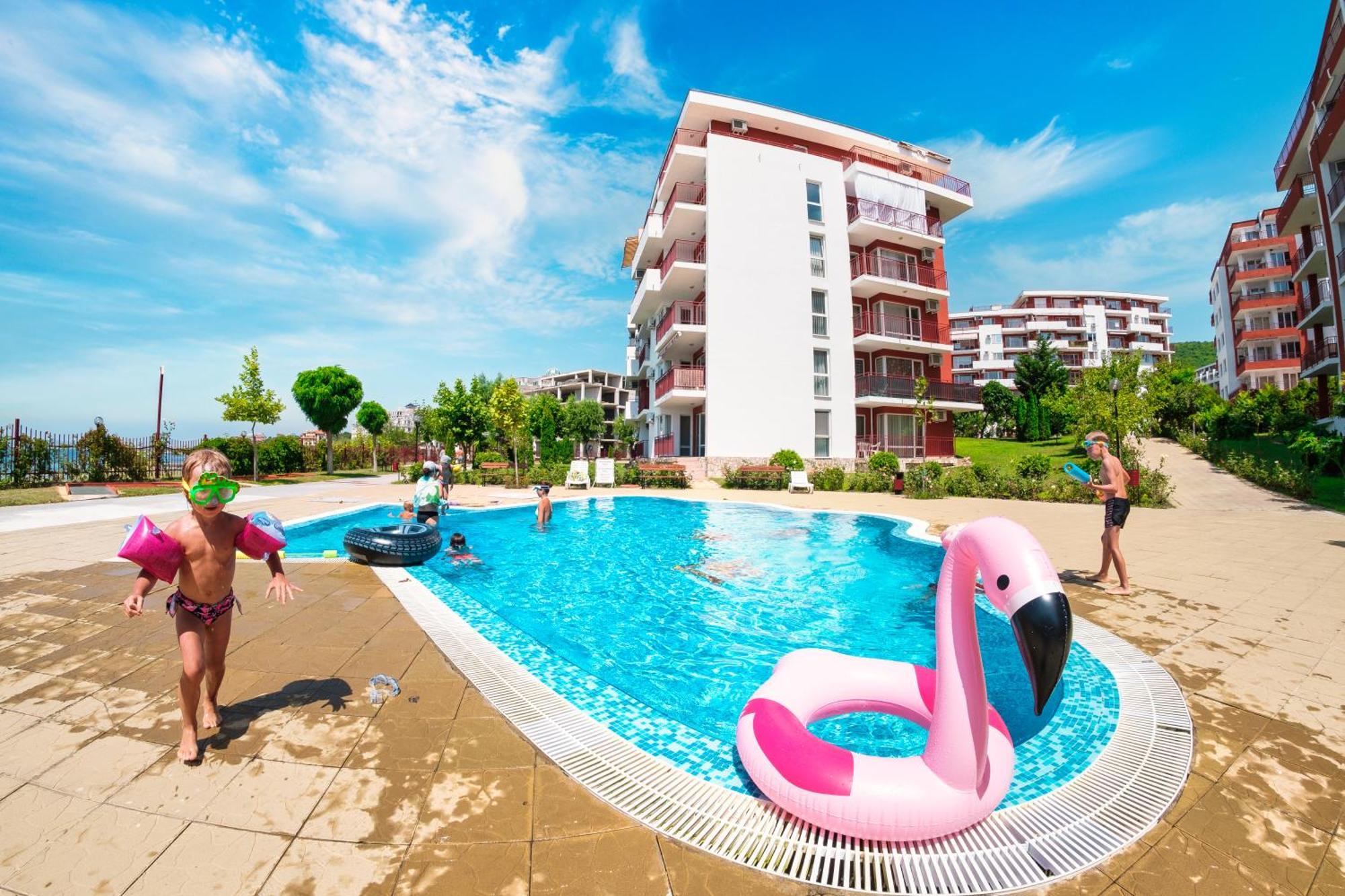 Marina View Fort Beach Sveti Vlas Ngoại thất bức ảnh